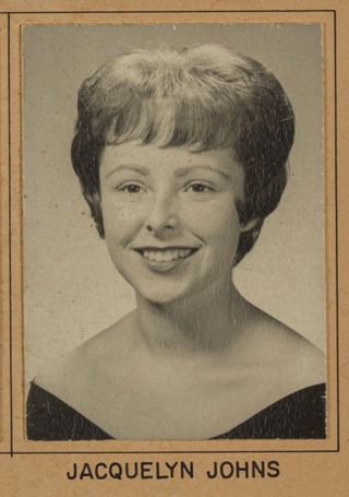 Beta Omega Chapter Composite Detail, Jacquelyn Johns, 1963