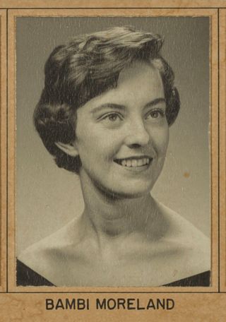 Beta Omega Chapter Composite Detail, Bambi Moreland, 1963