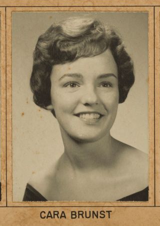 Beta Omega Chapter Composite Detail, Cara Brunst, 1963