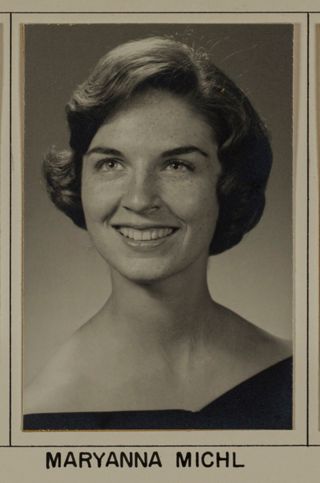 Beta Omega Chapter Composite Detail, Maryanna Michl, 1964