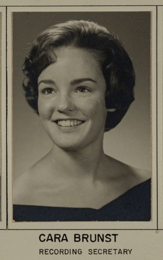 Beta Omega Chapter Composite Detail, Cara Brunst, 1964