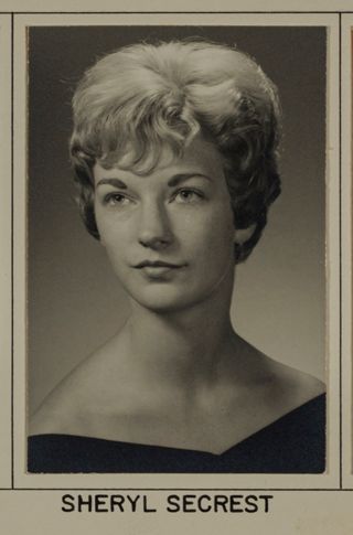 Beta Omega Chapter Composite Detail, Sheryl Secrest, 1964