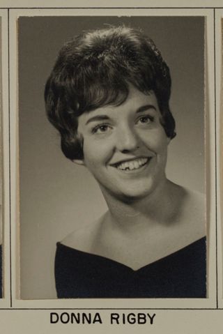 Beta Omega Chapter Composite Detail, Donna Rigby, 1964