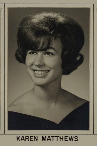 Beta Omega Chapter Composite Detail, Karen Matthews, 1964