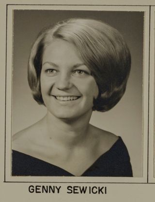 Beta Omega Chapter Composite Detail, Genny Sewicki, 1965