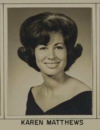 Beta Omega Chapter Composite Detail, Karen Matthews, 1965