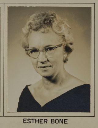 Beta Omega Chapter Composite Detail, Esther Bone, 1965