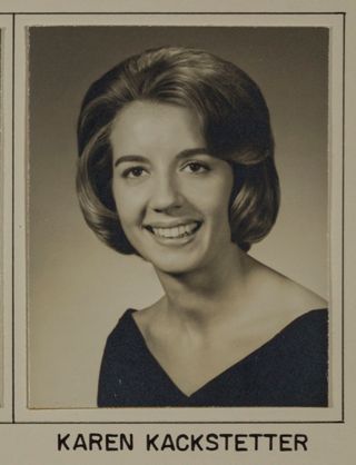 Beta Omega Chapter Composite Detail, Karen Kackstetter, 1965