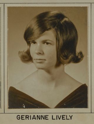 Beta Omega Chapter Composite Detail, Gerianne Lively, 1965