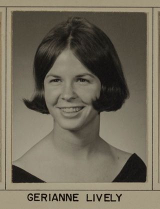 Beta Omega Chapter Composite Detail, Gerianne Lively, 1967