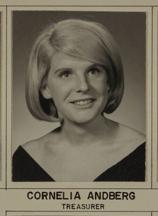 Beta Omega Chapter Composite Detail, Cornelia Andberg, 1967