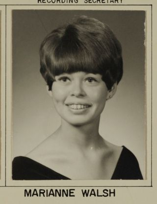 Beta Omega Chapter Composite Detail, Marianne Walsh, 1967