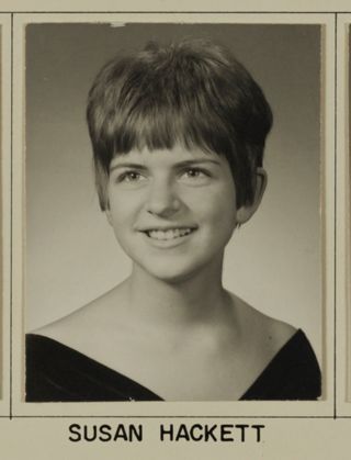 Beta Omega Chapter Composite Detail, Susan Hackett, 1967