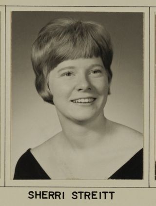 Beta Omega Chapter Composite Detail, Sherri Streitt, 1967