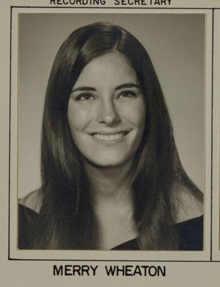 Beta Omega Chapter Composite Detail, Merry Wheaton, 1969