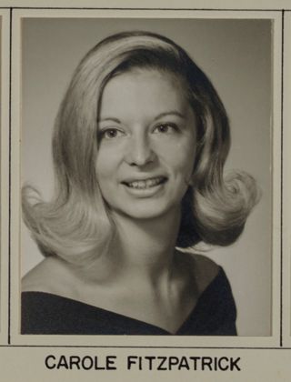 Beta Omega Chapter Composite Detail, Carole Fitzpatrick, 1969