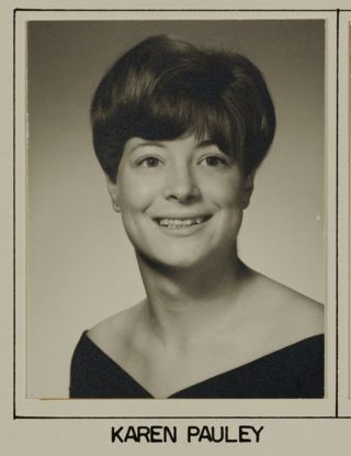 Beta Omega Chapter Composite Detail, Karen Pauley, 1969