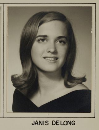 Beta Omega Chapter Composite Detail, Janis DeLong, 1969