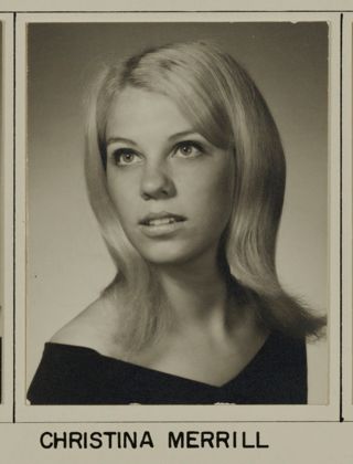 Beta Omega Chapter Composite Detail, Christina Merrill, 1969