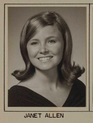 Beta Omega Chapter Composite Detail, Janet Allen, 1970