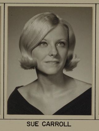 Beta Omega Chapter Composite Detail, Sue Carroll, 1970