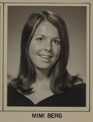 Beta Omega Chapter Composite Detail, Mimi Berg, 1970