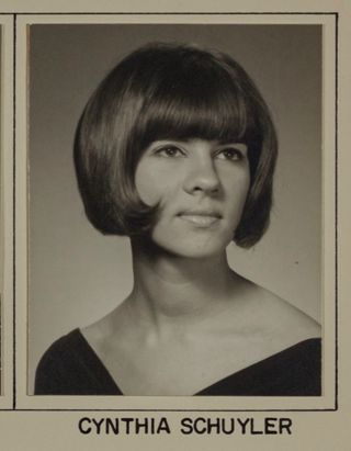 Beta Omega Chapter Composite Detail, Cynthia Schuyler, 1970