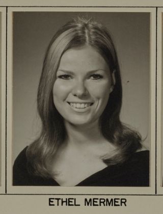 Beta Omega Chapter Composite Detail, Ethel Mermer, 1970