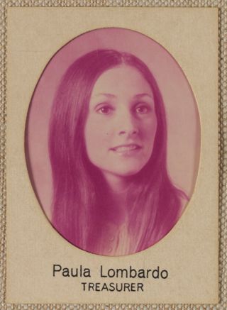 Beta Omega Chapter Composite Detail, Paula Lombardo, 1971-1972