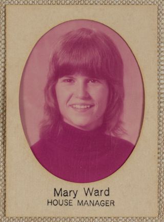 Beta Omega Chapter Composite Detail, Mary Ward, 1971-1972