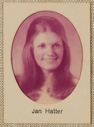 Beta Omega Chapter Composite Detail, Jan Hatter, 1971-1972