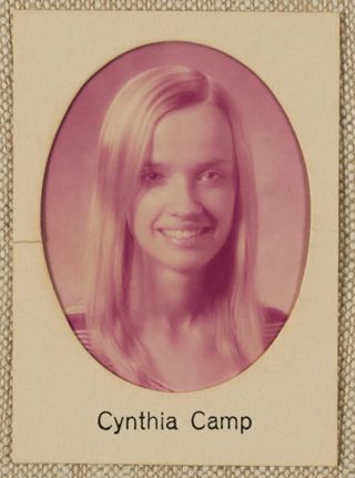 Beta Omega Chapter Composite Detail, Cynthia Camp, 1971-1972