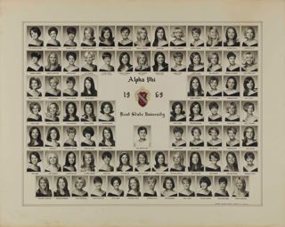 Beta Omega Chapter Composite Photograph, 1969