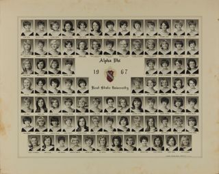 Beta Omega Chapter Composite Photograph, 1967