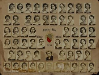 Beta Omega Chapter Composite Photograph, 1956