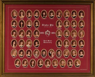 Beta Omega Chapter Composite Photograph, 1983-1984