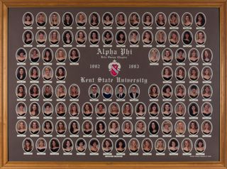 Beta Omega Chapter Composite Photograph, 1992-1993