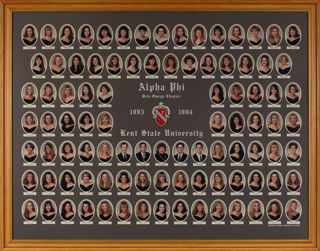 Beta Omega Chapter Composite Photograph, 1993-1994