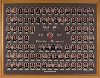 Beta Omega Chapter Composite Photograph, 1996-1997