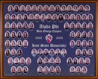 Beta Omega Chapter Composite Photograph, 2002-2003