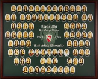 Beta Omega Chapter Composite Photograph, 2004-2005