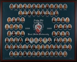 Beta Omega Chapter Composite Photograph, 2008-2009