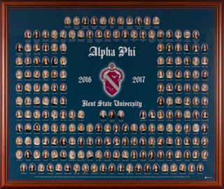 Beta Omega Chapter Composite Photograph, 2016-2017