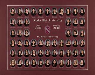 Iota Beta Chapter Composite Photograph, 2009-2010