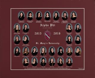 Iota Beta Chapter Composite Photograph, 2015-2016