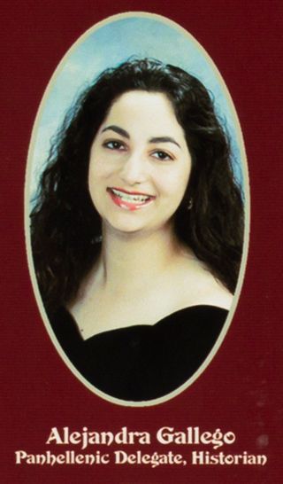 Iota Beta Chapter Composite Detail, Alejandra Gallego, 2000-2001