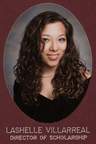 Iota Beta Chapter Composite Detail, Lashelle Villarreal, 2008-2009