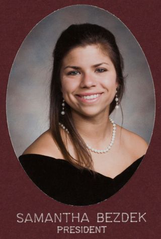 Iota Beta Chapter Composite Detail, Samantha Bezdek, 2008-2009