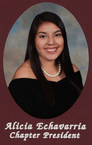 Iota Beta Chapter Composite Detail, Alicia Echavarria, 2016-2017