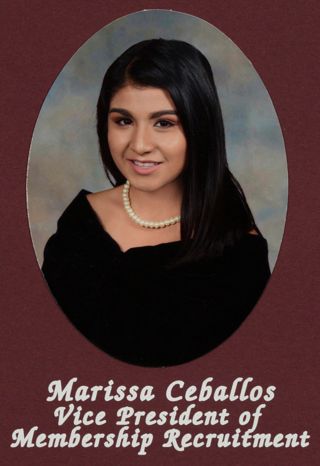 Iota Beta Chapter Composite Detail, Marissa Ceballos, 2016-2017